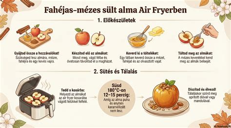 Mézes-fahéjas alma előkészítése