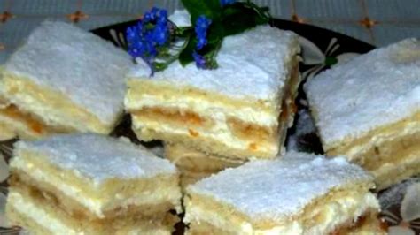 Almas-banános keksztorta szelet