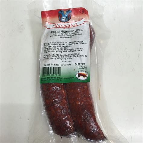 Mangalica kolbász készítésének lépései