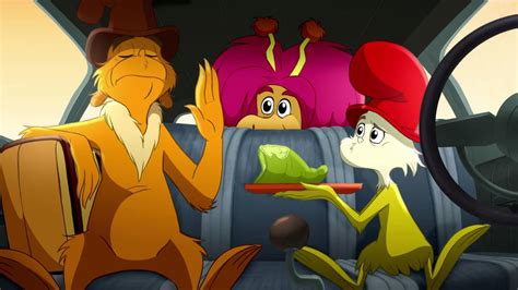 Zöld sonka és zöld tojás sorozat logója