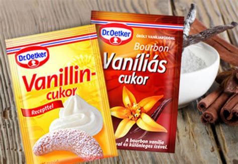 Vaníliarúd és vaníliás cukor