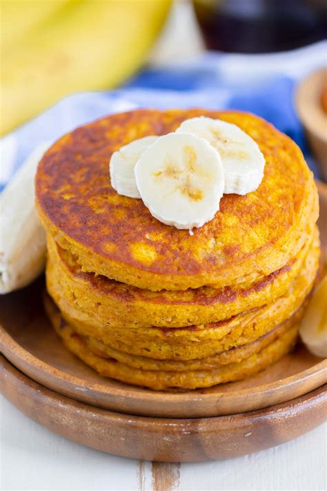 banana pumpkin pancakes