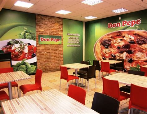 A Don Pepe Étterem & Pizzéria bejárata