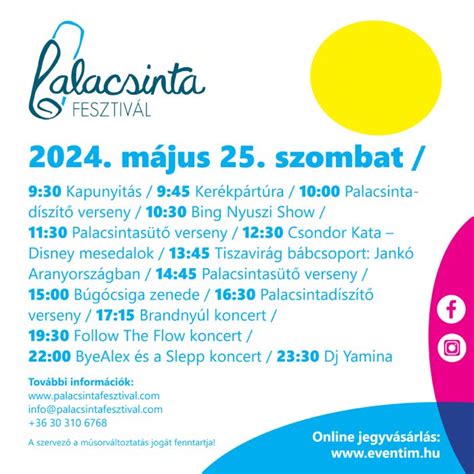 A Palacsintafesztivál látképe, tömeggel és standokkal