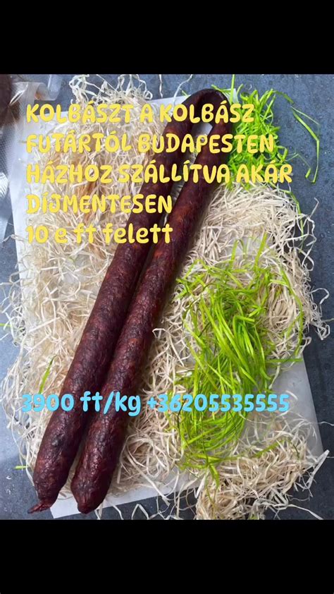 Frissen füstölt házi kolbászok
