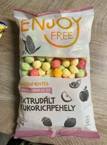 Vegyes gyümölcsös extrudált kukoricapehely