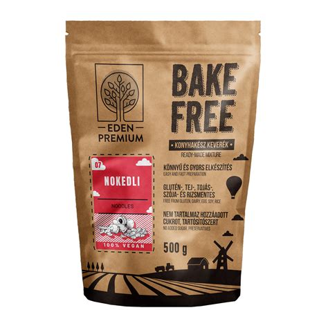 Bake-Free termékek csomagolása