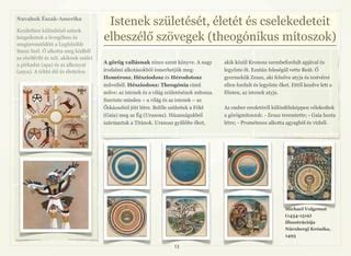 Különböző történelmi kanalak illusztrációja