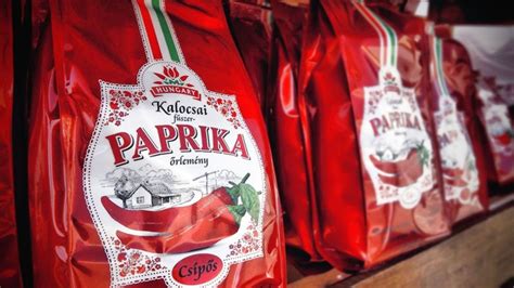 A kalocsai paprika termékpalettája