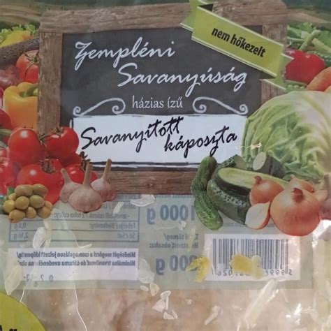 Zemplén savanyúság termékek