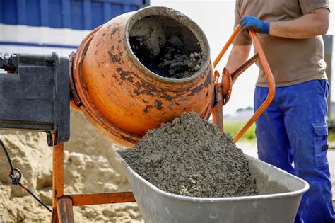 Betonkeverés géppel
