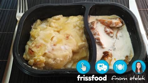 FrissFood ételválaszték