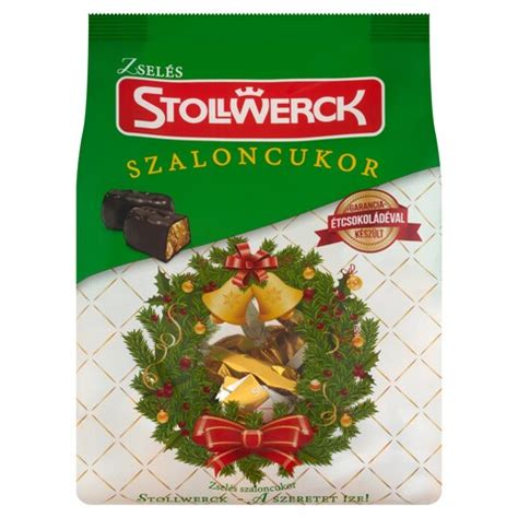 Stollwerck szaloncukor válogatás díszdobozban