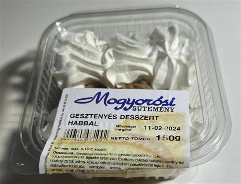 Desszert tálalás Meggle habbal