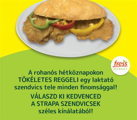 Előrecsomagolt szendvicsek széles választéka