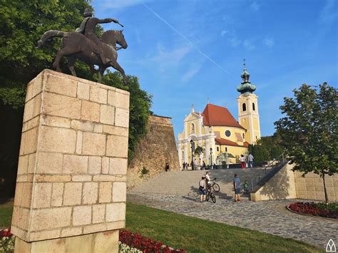 Győri Káptalandomb látképe