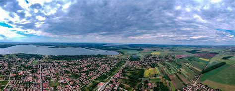 Tisza-tavi táj madártávlatból