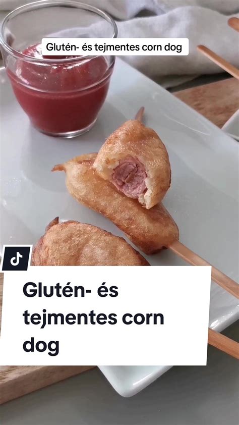 Corn dog tészta és hozzávalók