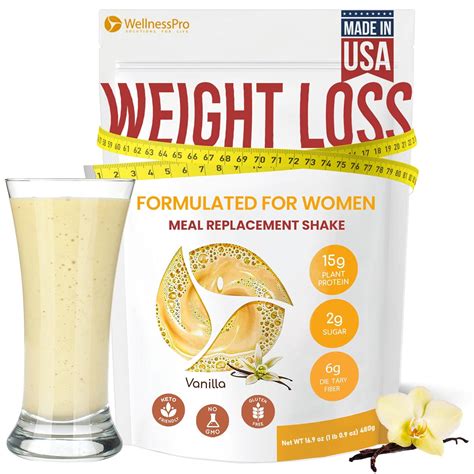 Protein meal replacement shake por és elkészített ital