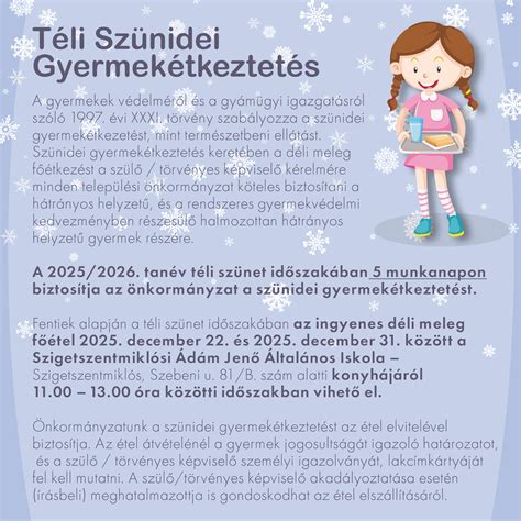 Gyermekétkeztetés igénylési folyamat