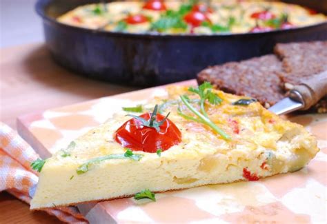 Zöldséges frittata