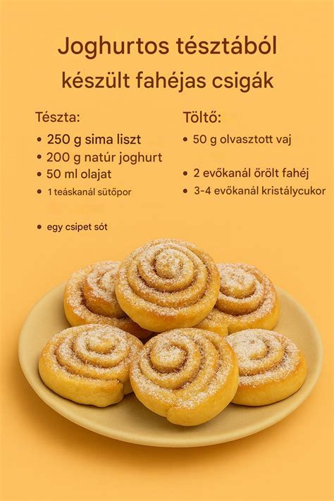 különféle töltelékekkel készült csigák