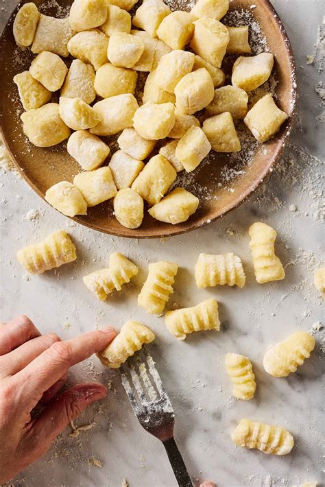 Homemade gnocchi dough
