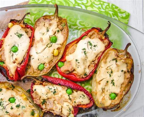 sült töltött paprika kapros tejföllel