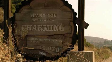 Charming, Kalifornia térképe a Sons of Anarchy helyszíneivel