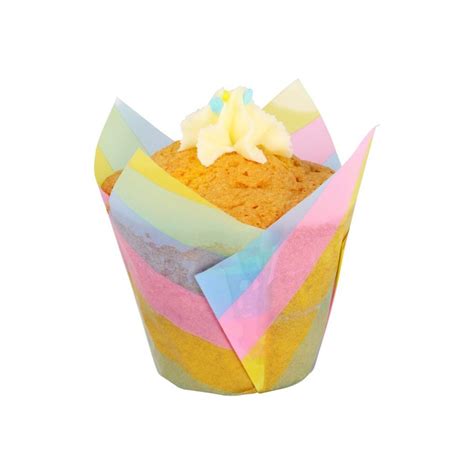 Muffin papír nyuszi dekoráció