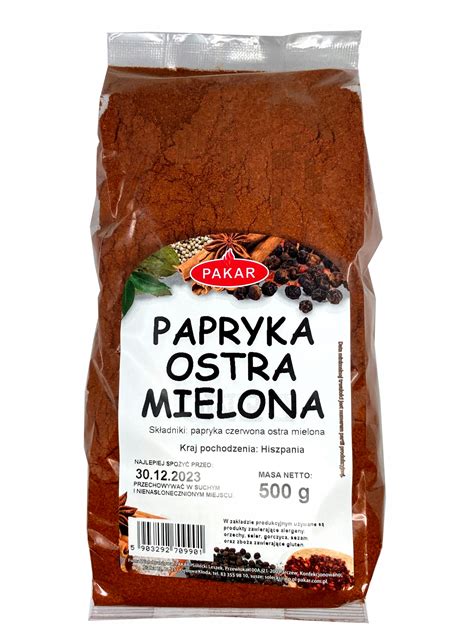 Különböző fűszerpaprikák: édes, csípős