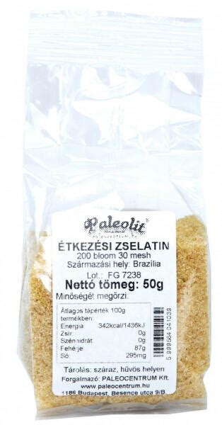 Különböző zselatin források összehasonlítása