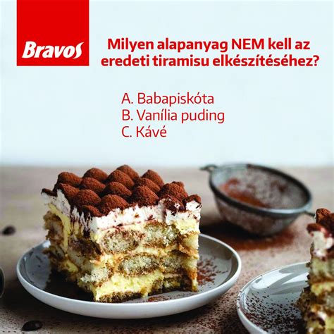 összetevők egy kávés süteményhez