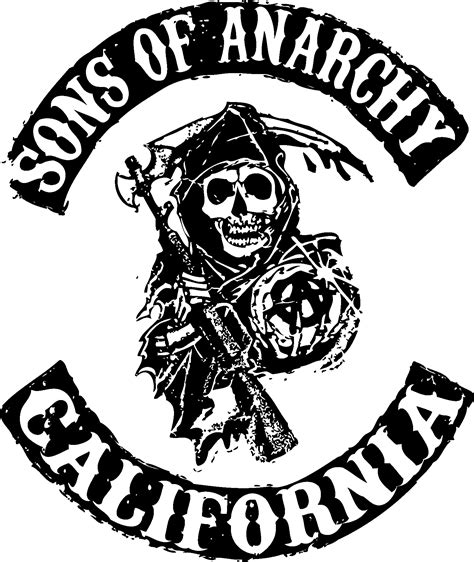 Sons of Anarchy logó motorokkal