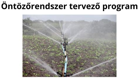 Öntözőrendszer paprikaföldön