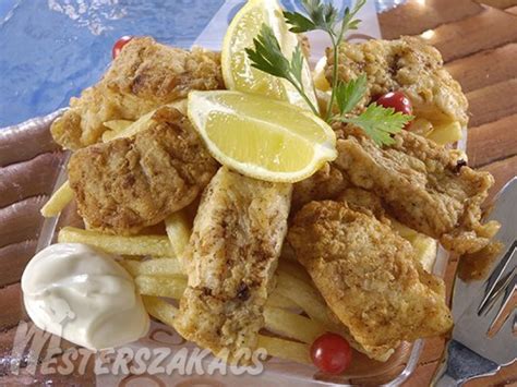 Fish and Chips sült krumplival