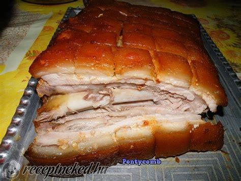 Frissen sült malac pogácsák