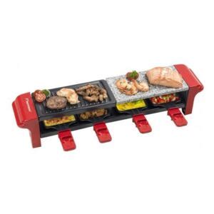 Bestron ARG400 raclette grillsütő használat közben