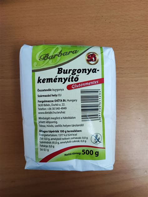 Burgonyakeményítő