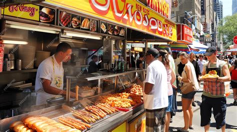 Régi hot dog stand New Yorkban