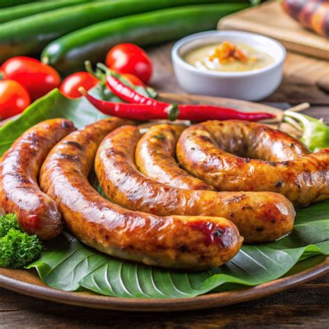 Kolbász sütése grillen