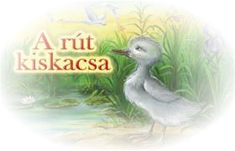A rút kiskacsa a befagyott mocsárban