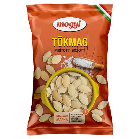 Pirított tökmag és fehércsokoládé