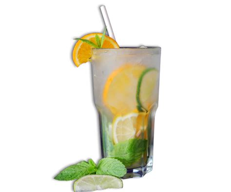 Jeges limonádé friss citrommal és mentával