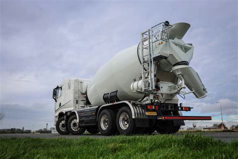 Betonmixer a helyszínen