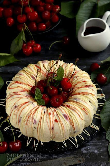 Hűtőben pihenő parfétorta