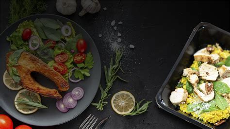 Fitness menü illusztráció