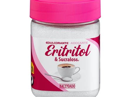 Eritritol kristályok és gyümölcsök