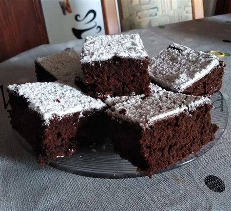 kakaós lepény szeletelve