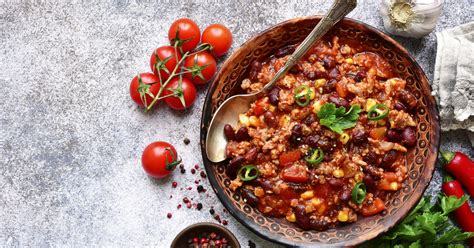 Mexikói chilis bab tálalva